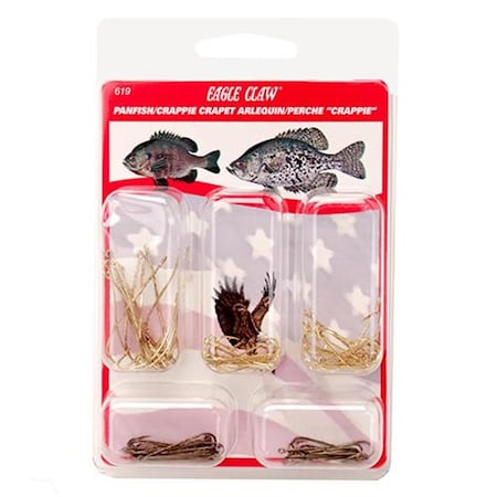 Eagle Claw Hook Assortment - Panfish-Crappie EA135108